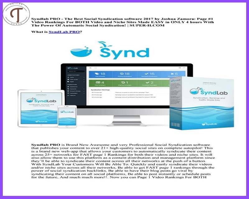 Syndlab Pro Information Review & Deal