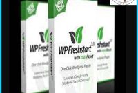WP Freshstart Review – Automatic WordPress Building Platform